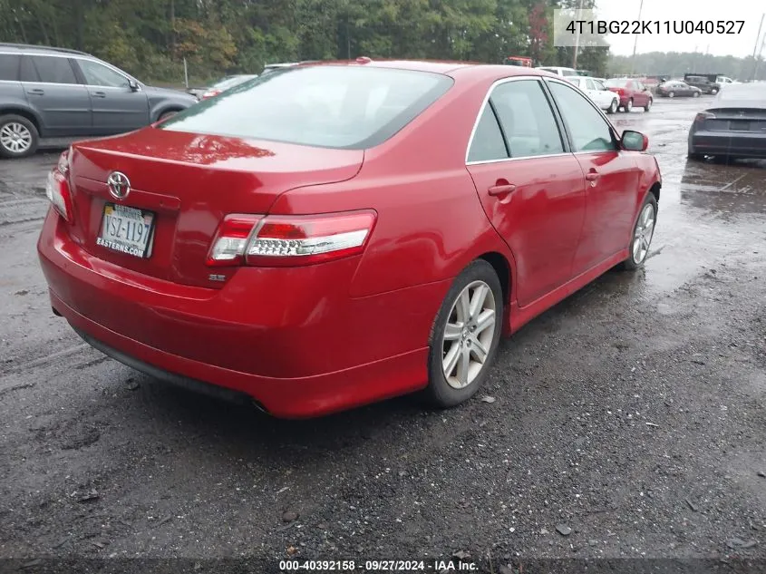 2001 Toyota Camry Le VIN: 4T1BG22K11U040527 Lot: 40392158