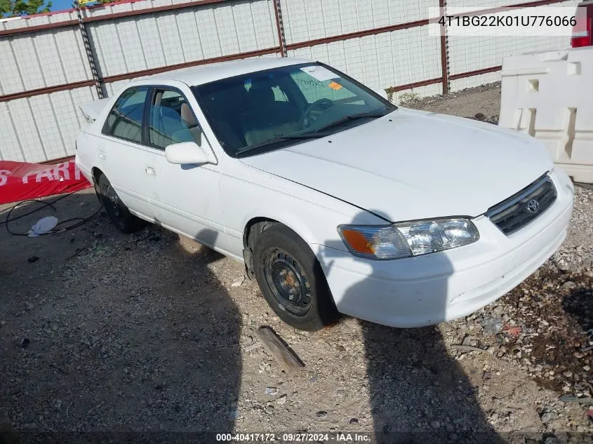 2001 Toyota Camry Ce VIN: 4T1BG22K01U776066 Lot: 40417172