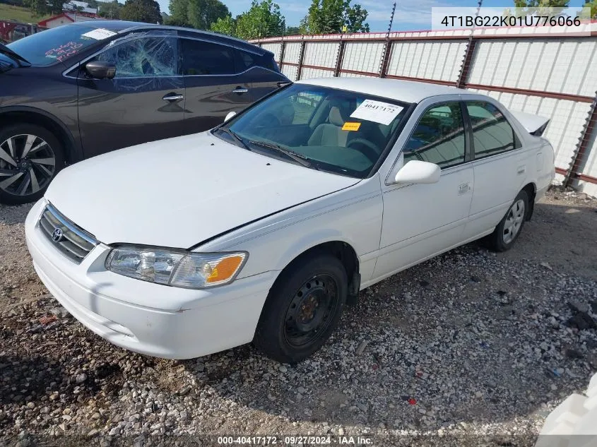 4T1BG22K01U776066 2001 Toyota Camry Ce