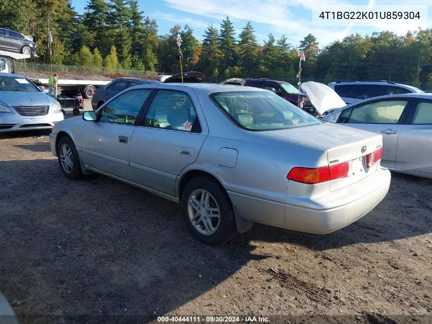 4T1BG22K01U859304 2001 Toyota Camry Ce/Le/Xle