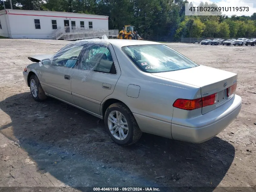 4T1BG22K91U119573 2001 Toyota Camry Ce