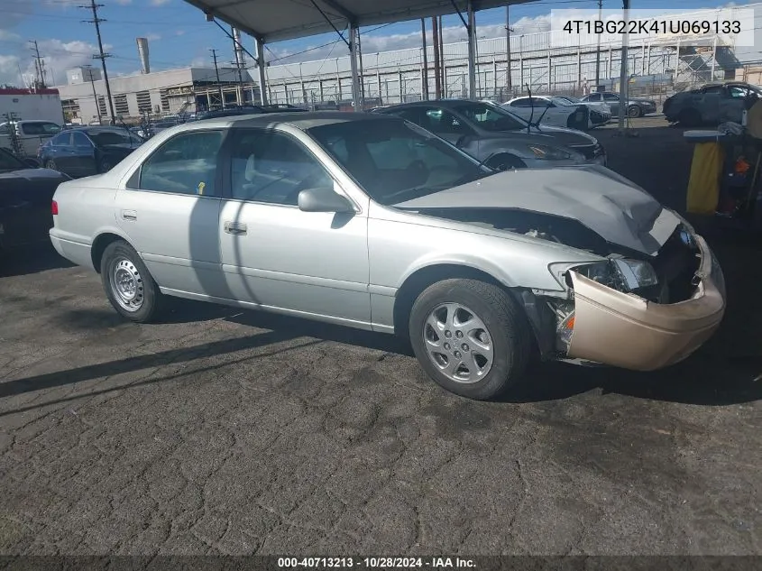 2001 Toyota Camry Le VIN: 4T1BG22K41U069133 Lot: 40713213