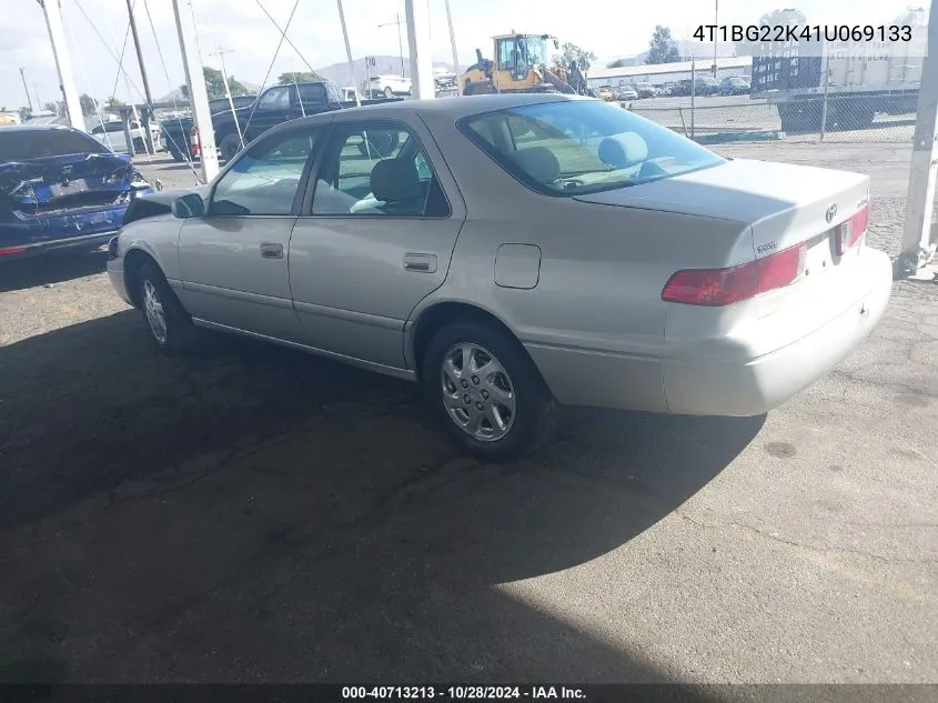 2001 Toyota Camry Le VIN: 4T1BG22K41U069133 Lot: 40713213