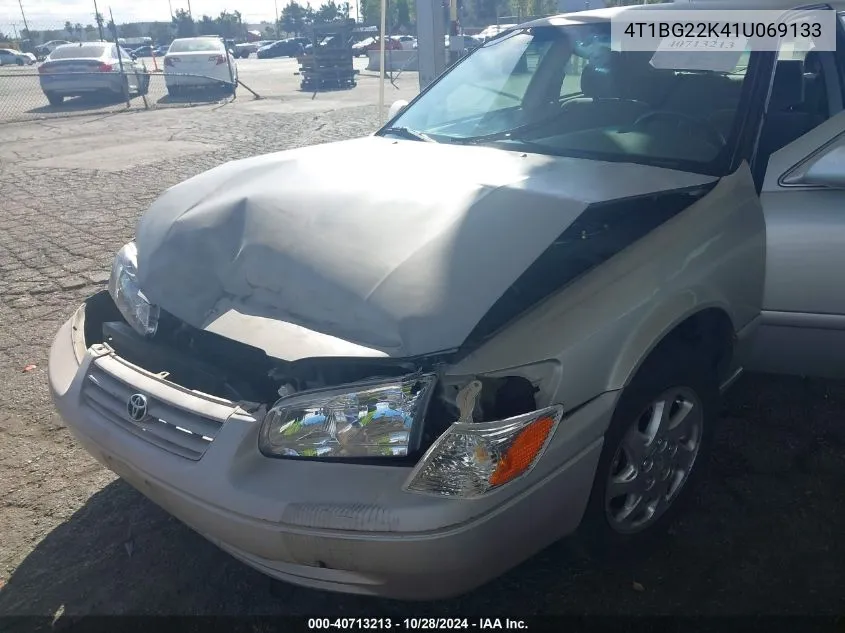 2001 Toyota Camry Le VIN: 4T1BG22K41U069133 Lot: 40713213