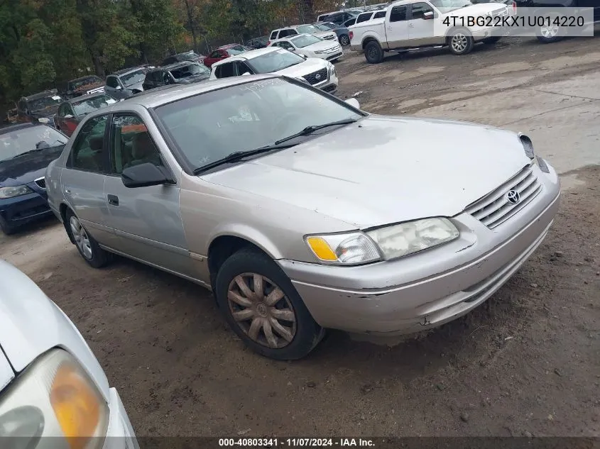 4T1BG22KX1U014220 2001 Toyota Camry Le