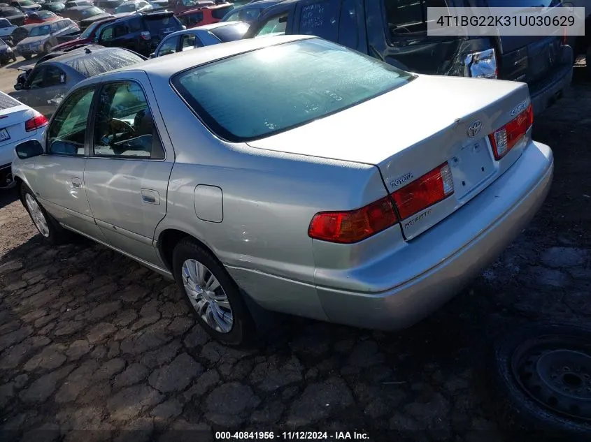 2001 Toyota Camry Le VIN: 4T1BG22K31U030629 Lot: 40841956