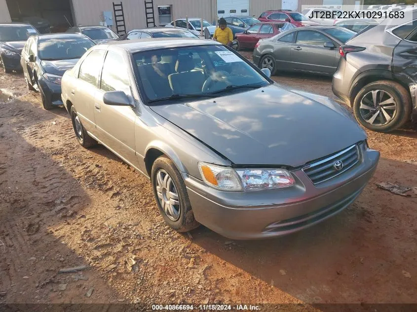 2001 Toyota Camry Le V6 VIN: JT2BF22KX10291683 Lot: 40866694