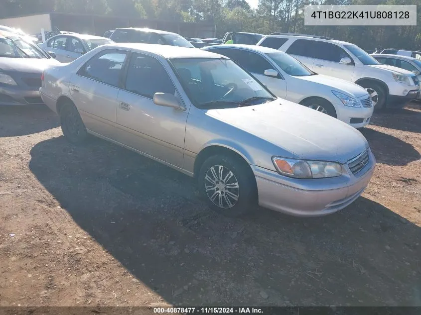 2001 Toyota Camry Ce VIN: 4T1BG22K41U808128 Lot: 40878477