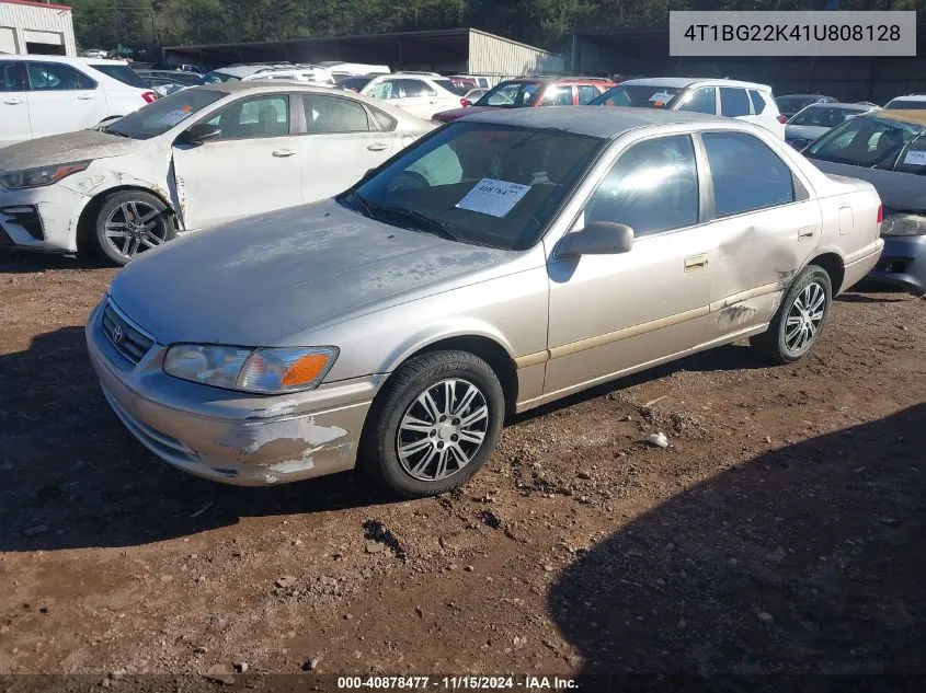 2001 Toyota Camry Ce VIN: 4T1BG22K41U808128 Lot: 40878477