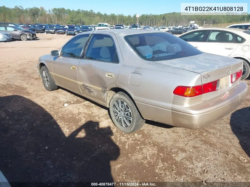 2001 Toyota Camry Ce VIN: 4T1BG22K41U808128 Lot: 40878477