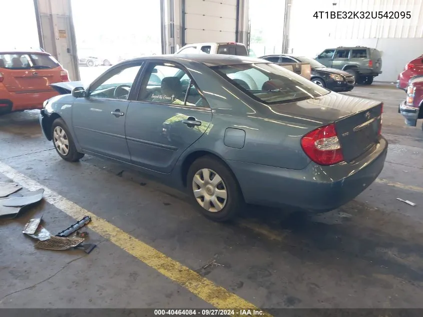 4T1BE32K32U542095 2002 Toyota Camry Le