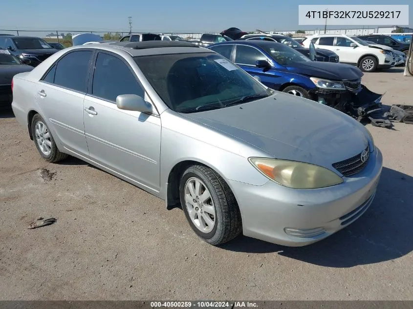 4T1BF32K72U529217 2002 Toyota Camry Xle V6