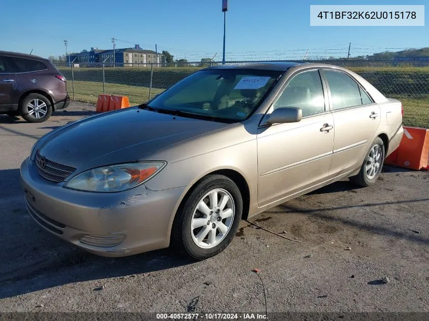 4T1BF32K62U015178 2002 Toyota Camry Le/Xle/Se