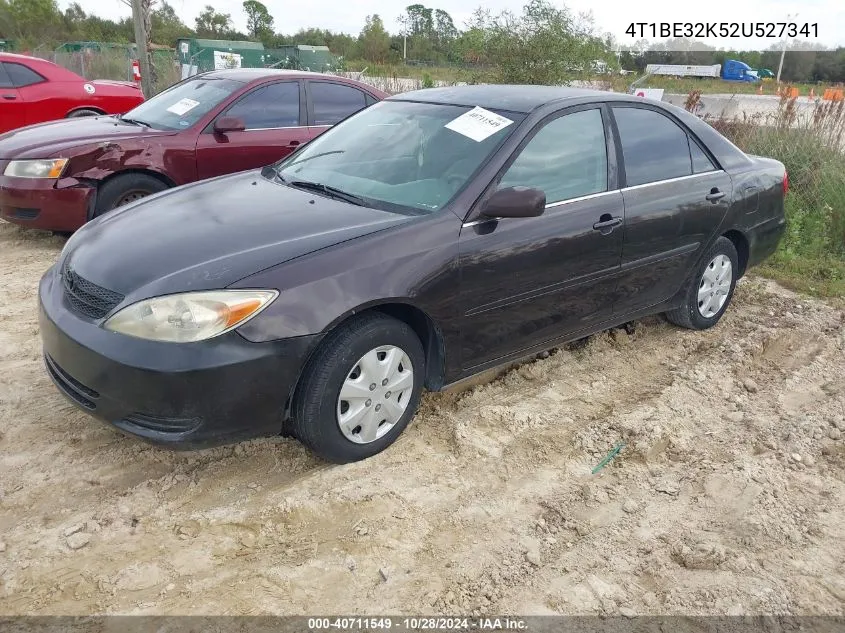 2002 Toyota Camry Le/Xle/Se VIN: 4T1BE32K52U527341 Lot: 40711549