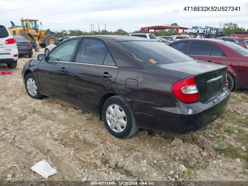 2002 Toyota Camry Le/Xle/Se VIN: 4T1BE32K52U527341 Lot: 40711549