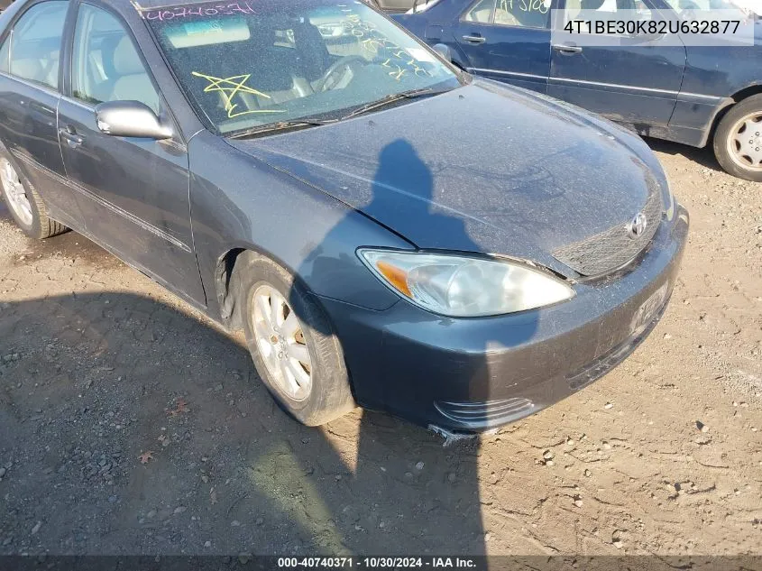 2002 Toyota Camry Xle VIN: 4T1BE30K82U632877 Lot: 40740371