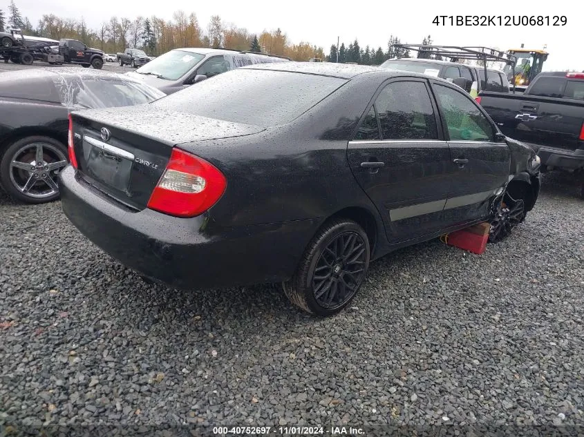 4T1BE32K12U068129 2002 Toyota Camry Le