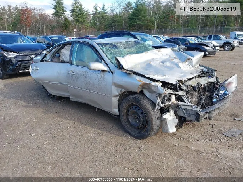 2002 Toyota Camry Xle VIN: 4T1BE30K32U055319 Lot: 40753556