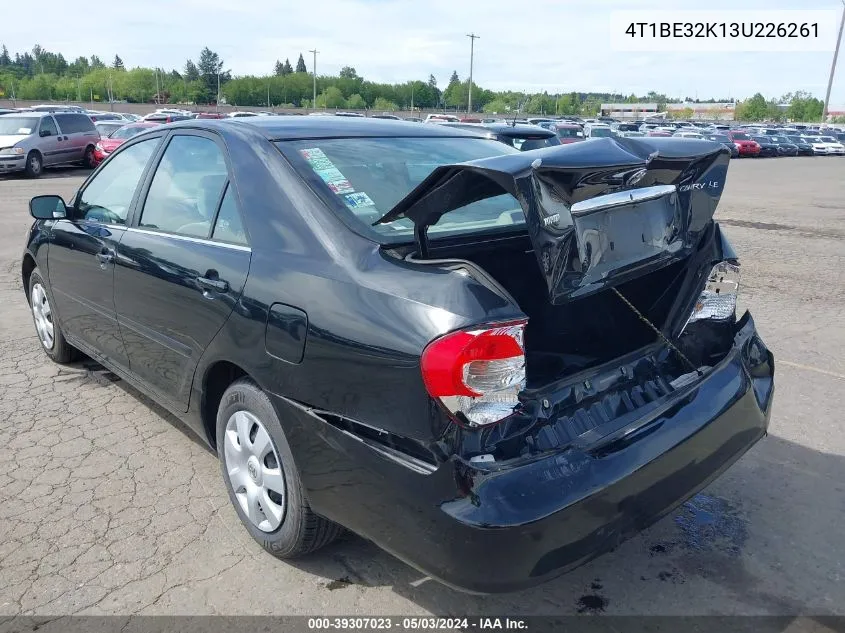 4T1BE32K13U226261 2003 Toyota Camry Le