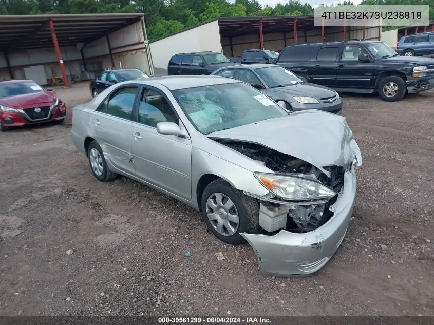 4T1BE32K73U238818 2003 Toyota Camry Le