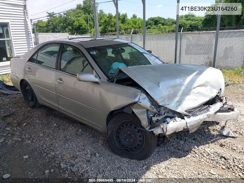 2003 Toyota Camry Xle VIN: 4T1BE30K23U164260 Lot: 39669499