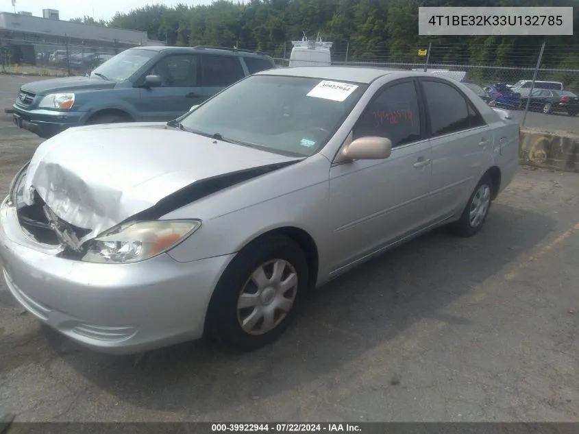 2003 Toyota Camry Le VIN: 4T1BE32K33U132785 Lot: 39922944