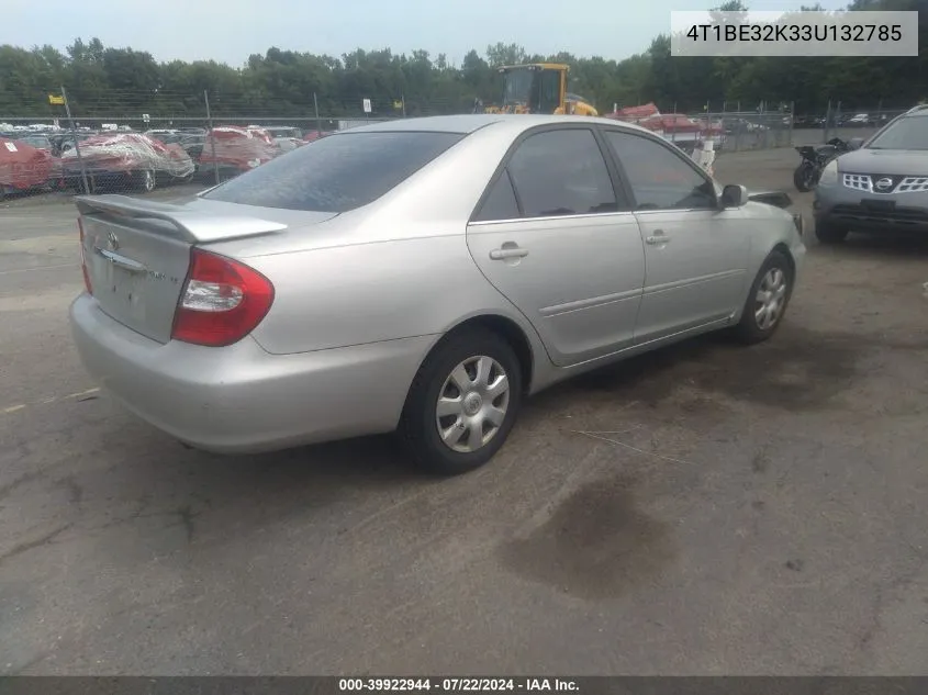 2003 Toyota Camry Le VIN: 4T1BE32K33U132785 Lot: 39922944