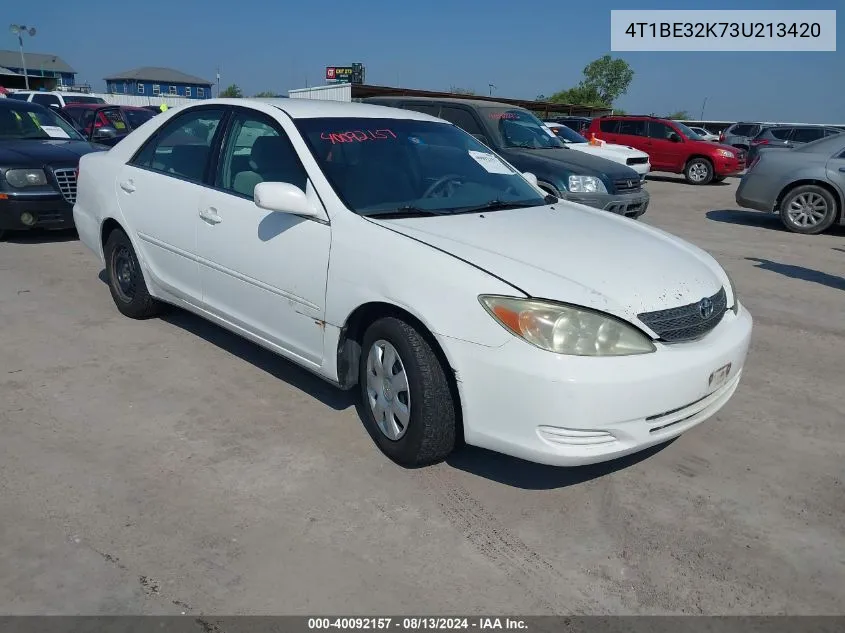 4T1BE32K73U213420 2003 Toyota Camry Le