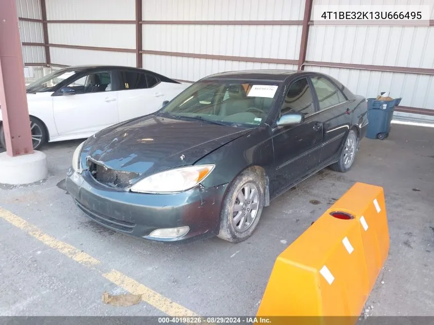 2003 Toyota Camry Xle VIN: 4T1BE32K13U666495 Lot: 40198226