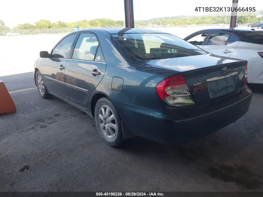 4T1BE32K13U666495 2003 Toyota Camry Xle