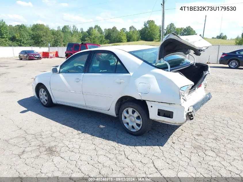 2003 Toyota Camry Le VIN: 4T1BE32K73U179530 Lot: 40248975