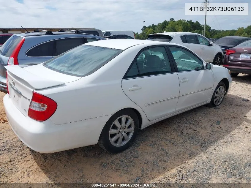 2003 Toyota Camry Le/Xle/Se VIN: 4T1BF32K73U06133 Lot: 40251547