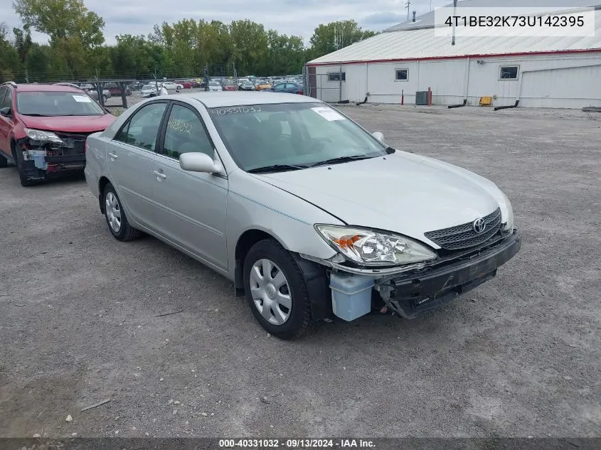 2003 Toyota Camry Le/Xle/Se VIN: 4T1BE32K73U142395 Lot: 40331032