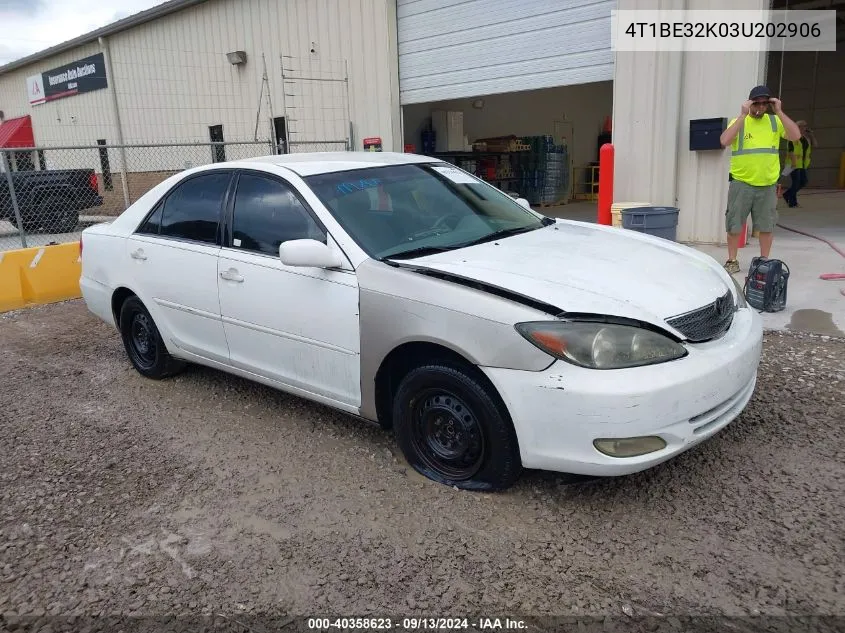 4T1BE32K03U202906 2003 Toyota Camry Le