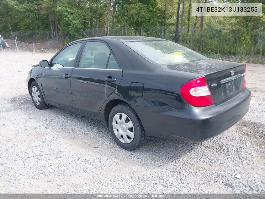 4T1BE32K13U133255 2003 Toyota Camry Le