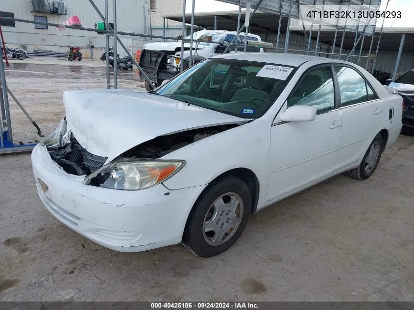 2003 Toyota Camry Le/Xle/Se VIN: 4T1BF32K13U054293 Lot: 40425186