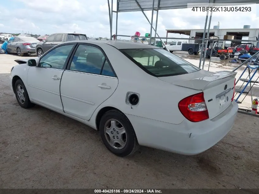 2003 Toyota Camry Le/Xle/Se VIN: 4T1BF32K13U054293 Lot: 40425186