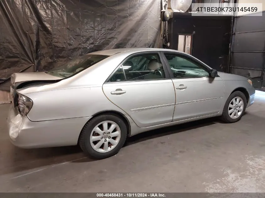 2003 Toyota Camry Xle VIN: 4T1BE30K73U145459 Lot: 40458431