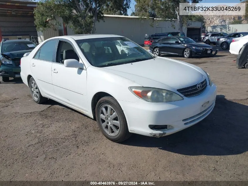 2003 Toyota Camry Xle V6 VIN: 4T1BF32K33U045269 Lot: 40463976