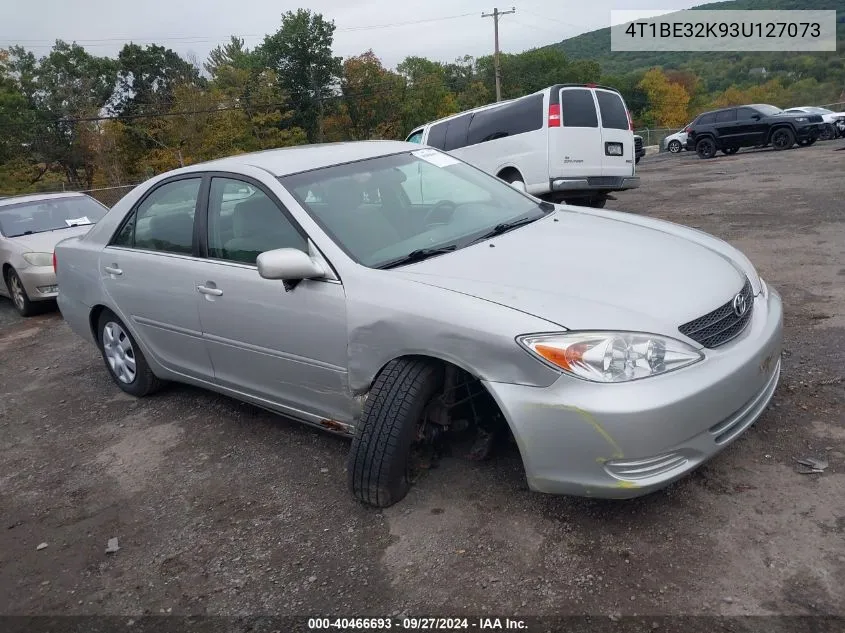 2003 Toyota Camry Le VIN: 4T1BE32K93U127073 Lot: 40466693