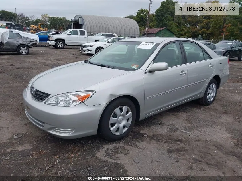 2003 Toyota Camry Le VIN: 4T1BE32K93U127073 Lot: 40466693