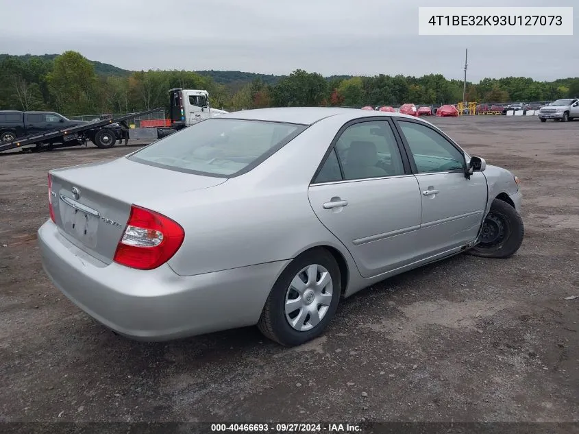 2003 Toyota Camry Le VIN: 4T1BE32K93U127073 Lot: 40466693