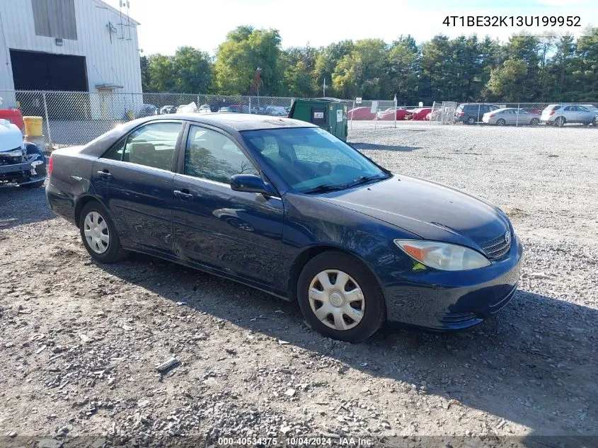 4T1BE32K13U199952 2003 Toyota Camry Le