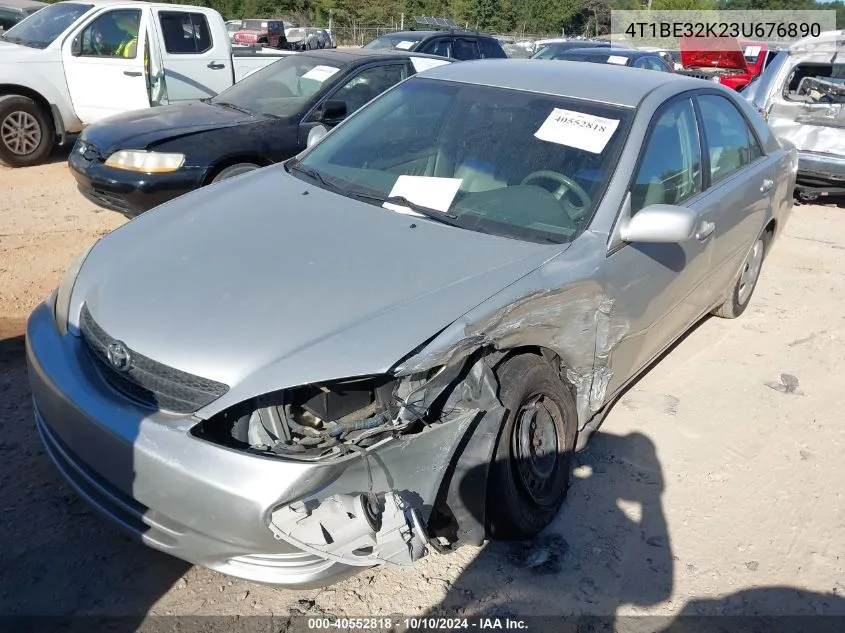 2003 Toyota Camry Le VIN: 4T1BE32K23U676890 Lot: 40552818