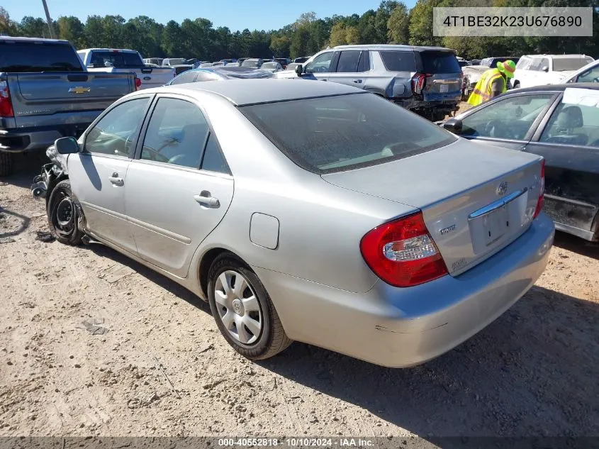 4T1BE32K23U676890 2003 Toyota Camry Le