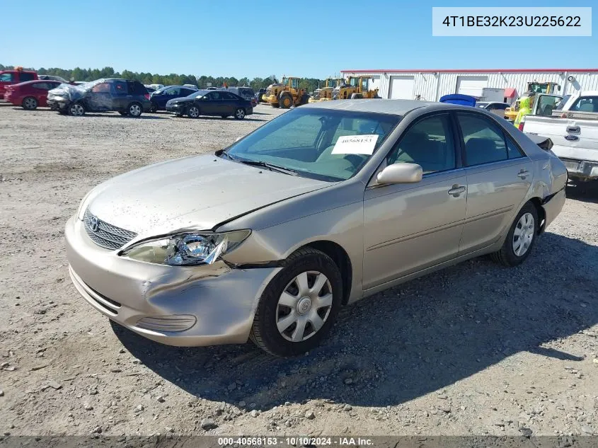 2003 Toyota Camry Le VIN: 4T1BE32K23U225622 Lot: 40568153