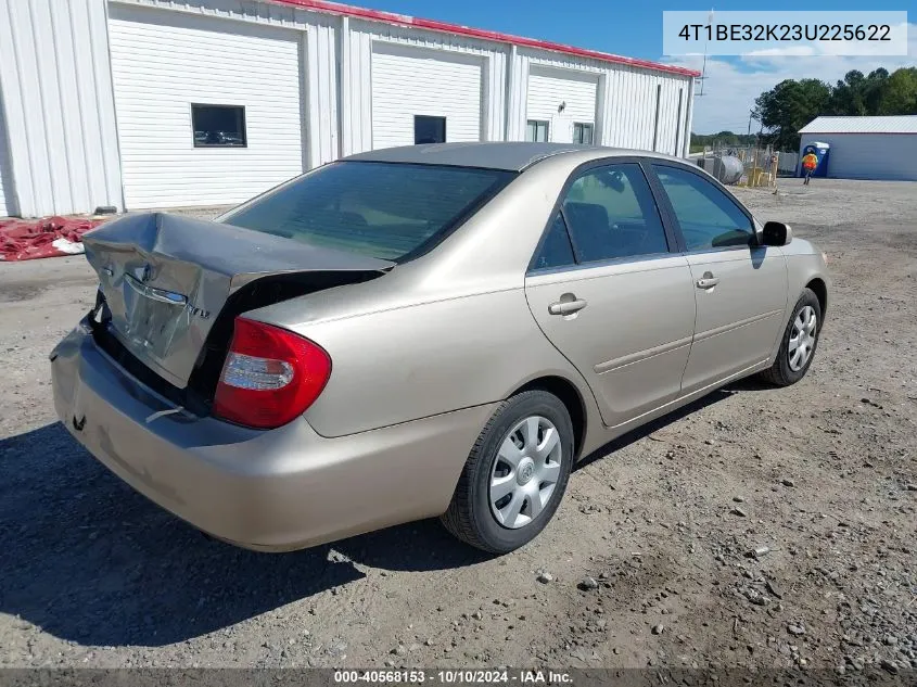 2003 Toyota Camry Le VIN: 4T1BE32K23U225622 Lot: 40568153