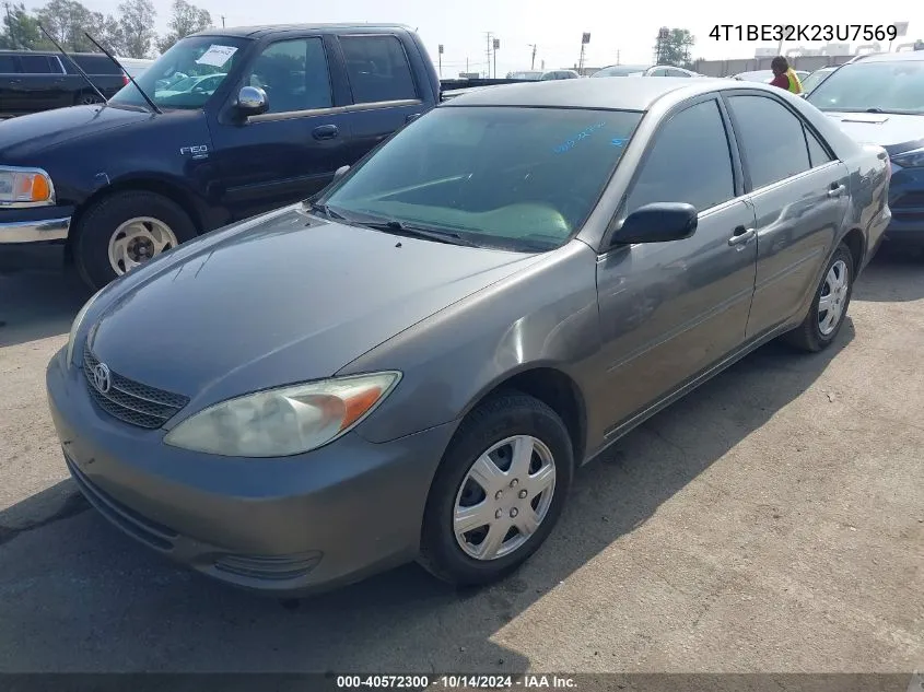 2003 Toyota Camry Le VIN: 4T1BE32K23U7569 Lot: 40572300