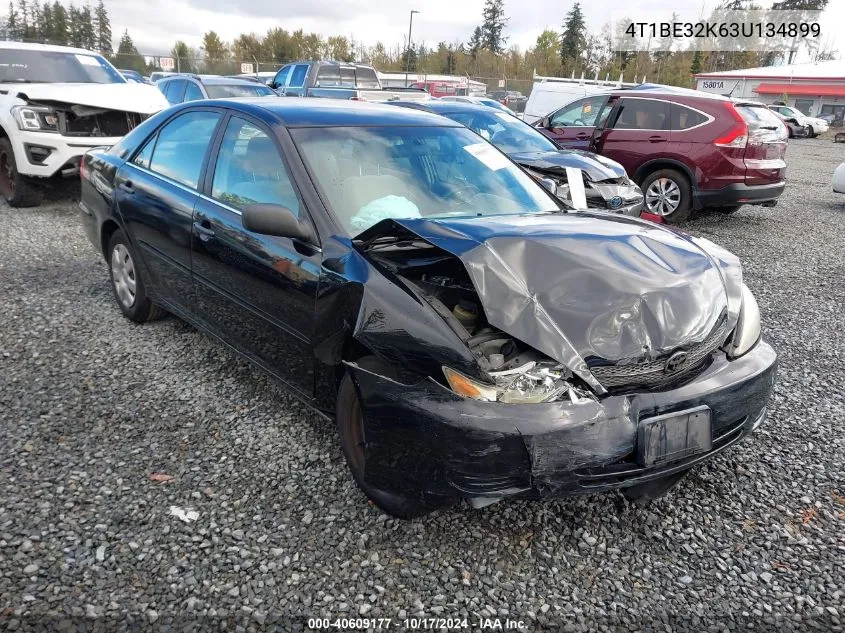 2003 Toyota Camry Le/Xle/Se VIN: 4T1BE32K63U134899 Lot: 40609177