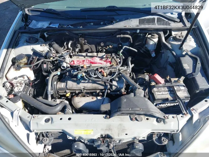 4T1BF32KX3U044829 2003 Toyota Camry Le V6